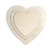 Placaj inima - diferite dimensiuni - C-ART