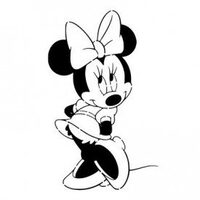 T146 Sablon A4 - Minnie