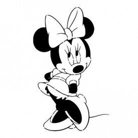 T146 Sablon A4 - Minnie