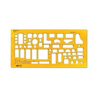 7136 - Sablon mobilier , 300 X 150 mm - Arda - TRND