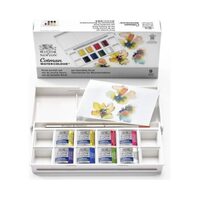 0390671 Set de buzunar pentru pictura florala in acuarela - Winsor & Newton