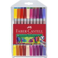 FC151119 Set 20 carioci cu 2 capete - Faber-Castell
