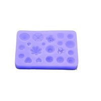 M90465 - Matrita, mulaj silicon, floricele - ANT-CH