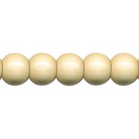Set margele lemn - natur - Meyco