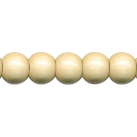 Set margele lemn - natur - Meyco