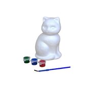 702419 M1 Figurine polistiren PISICA +3culori