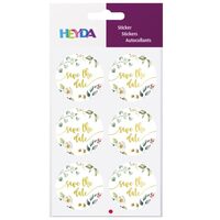 203780817 - Set 24 stickere - Save the date - Heyda