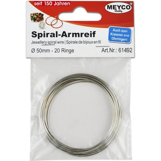 61492 - Sarma memorie bratara , 20 spire , 50mm - Meyco