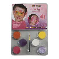 206300 - Set 5 culori pt fata si corp + glitter - Starlight - Eulenspiegel