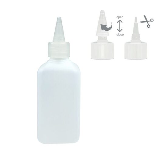 COLLV0150VK Recipient plastic+ capac fin 150ml