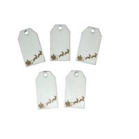 Set 5 - Tag - Sanie - 6 x 3.5cm - Plop - C-ART