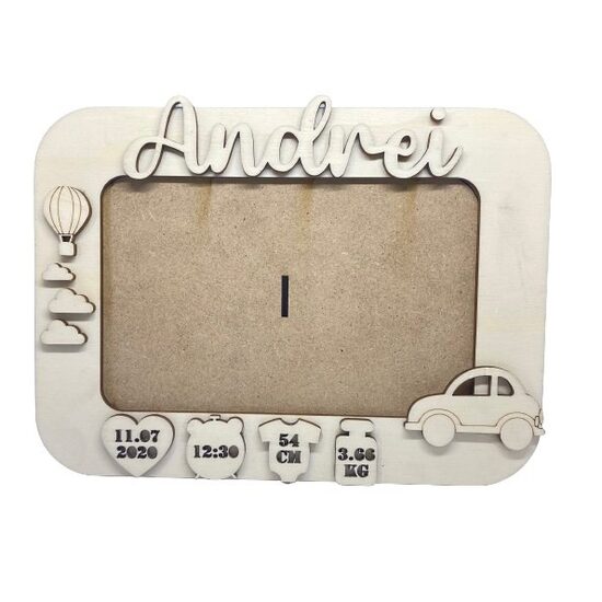 Rama personalizata - Boy - 25 x 19cm - Poza de - 18.5 x 12cm - Plop - C-ART