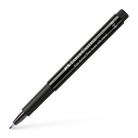 FC167895 PITT ARTIST PEN FUDE HARD FH NEGRU FABER CASTELL