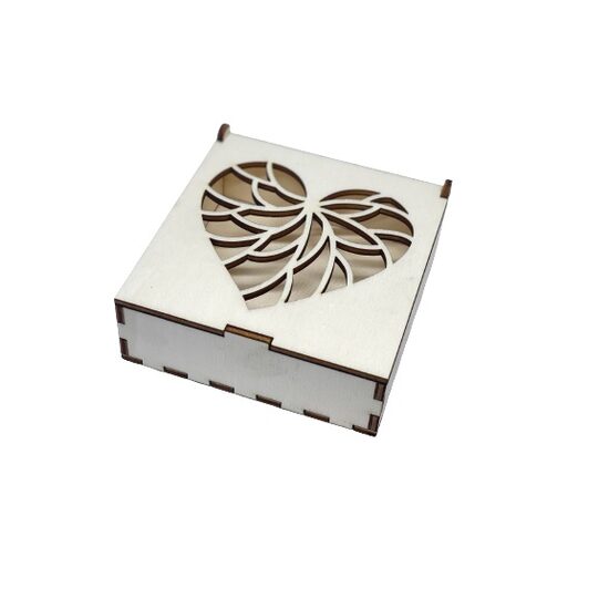 Cutie - inima model 1 - 12,5 x 12 x 4 cm - Plop - C-ART