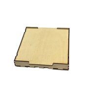 Cutie Stacabila - 30 x 30 x 9 cm - Cedru 6mm - C-ART