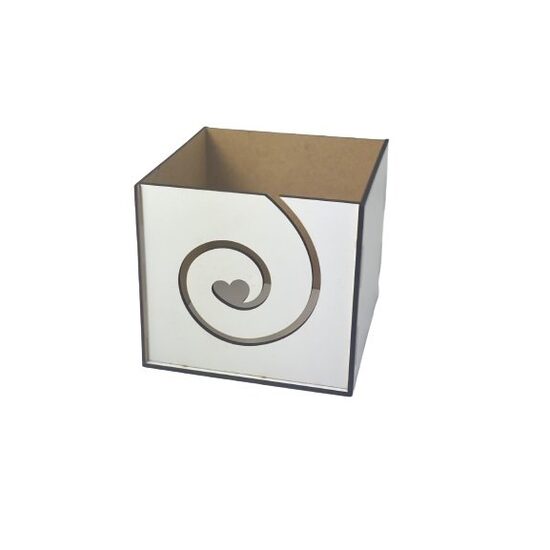 Cutie patrata - spirala inima - C-ARTp