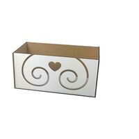 Cutie dreptunghiulara - spirala inima - C-ARTp