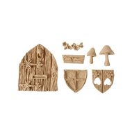 43363 Lemn elastic - set 7 accesorii casuta - Pentart