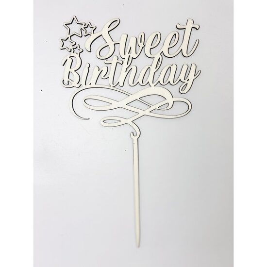Topper - Sweet Birthday - C-ARTp