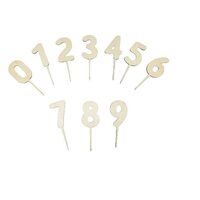 Topper cifra - 16 x 6 cm - C-ARTp