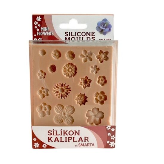 SK1013010 - Matrita, mulaj silicon - flori - Smarta