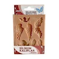SK1013013 - Matrita, mulaj silicon - aripi inger - Smarta