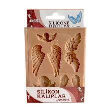 SK1013013 - Matrita, mulaj silicon - aripi inger - Smarta