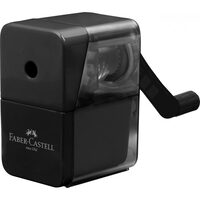 FC180984 Ascutitoare fixa neagra Faber-Castell