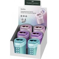 FC183900 Ascutitoare dubla Roll on sparkle pastel Faber-Castell