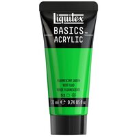 Culoare acrilica Liquitex Basics – 118 ml – Fluorescent green Fluor…