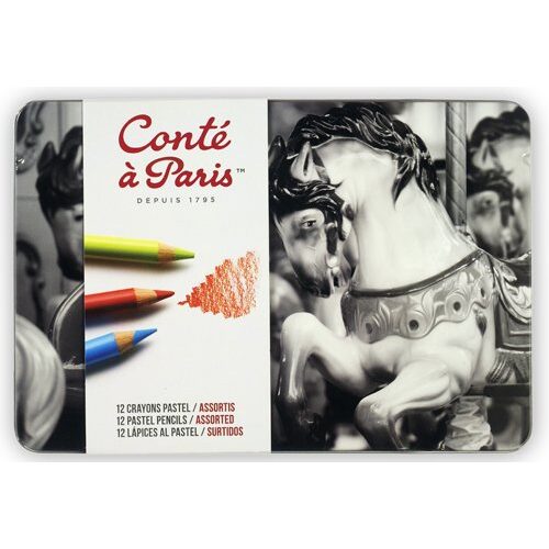 Set 12 creioane pastel - Conte a Paris