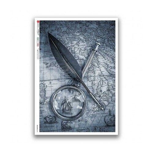 OLD-MAPS_0049 - Hartie orez A4 , 30gr - Paper D