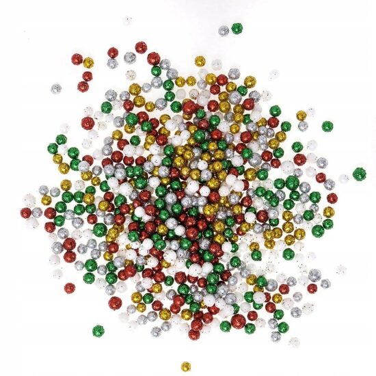 DIST-091 - Set 8gr bilute polistiren cu glitter - DP CRAFT