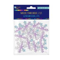 KSPI-403 - Set 12 fulgi foam autoadezivi cu glitter - DP CRAFT