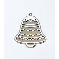 Figurina lemn de agatat - clopot - C-ART