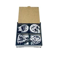 Cutie cu ornamente - globuri - C-ART