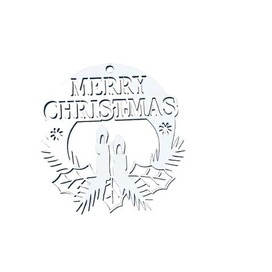 Ornament de agatat - Merry Christmas - C-ART