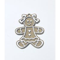 Figurina lemn de agatat - fetita - C-ART