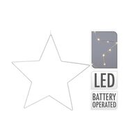 605575 Stea metalica decorativa cu lumina led - ANT-CH