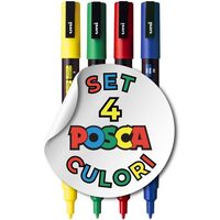 M1505 Set 4 markere UNI PC-3M Posca 0.9-1.3 mm