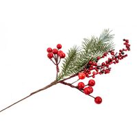 DEC5023 - Crenguta Brad ,Bile rosii , Ilex - DECO