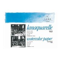 15023380 LanaquarellePaper matt 300gsm, 56x76cm, 5 coli - Hahnemuhle