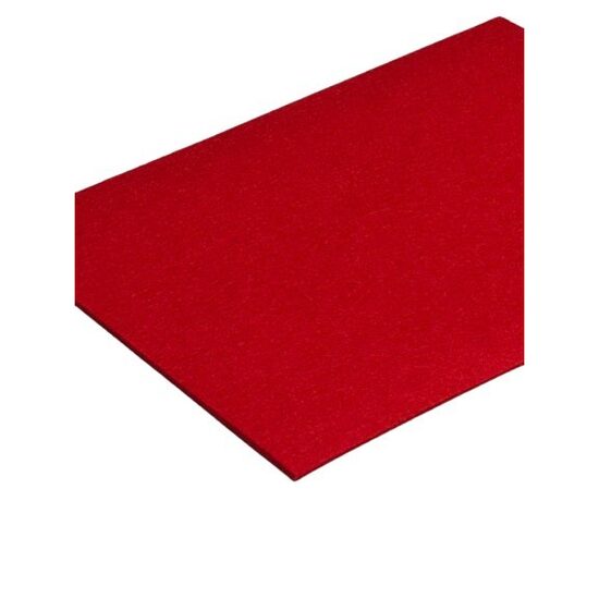 LICHIDARE STOC - Fetru rosu 3 mm - 80% lana si 20% vascoza - C-ART