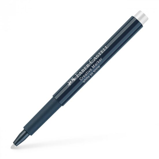 FC160701 Marker creativ alb - Faber-Castell