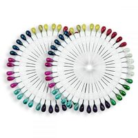 ACC1161 - Rozeta cu perlute lacrima multicolore - DECO