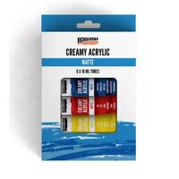 45110 Set 6x16ml culori acrilice mate - Pentart