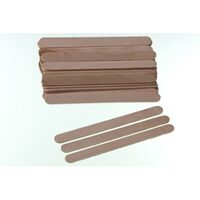 740082 Set 50 betisoare lemn natur 0.9 X 11.4 cm - STK