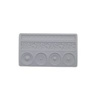 MZ0001 - Matrita, mulaj silicon, ornament- ANT-CH