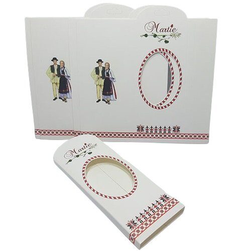 Set 10 cutiute martisor - pereche traditionala - LEYA