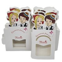 Set 10 cutiute pt martisor - baiat/fata - LEYA